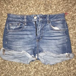 High waisted shorts